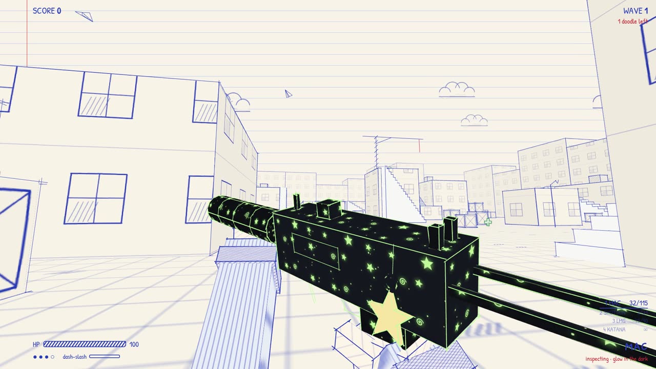 Glow in the Dark shotgun